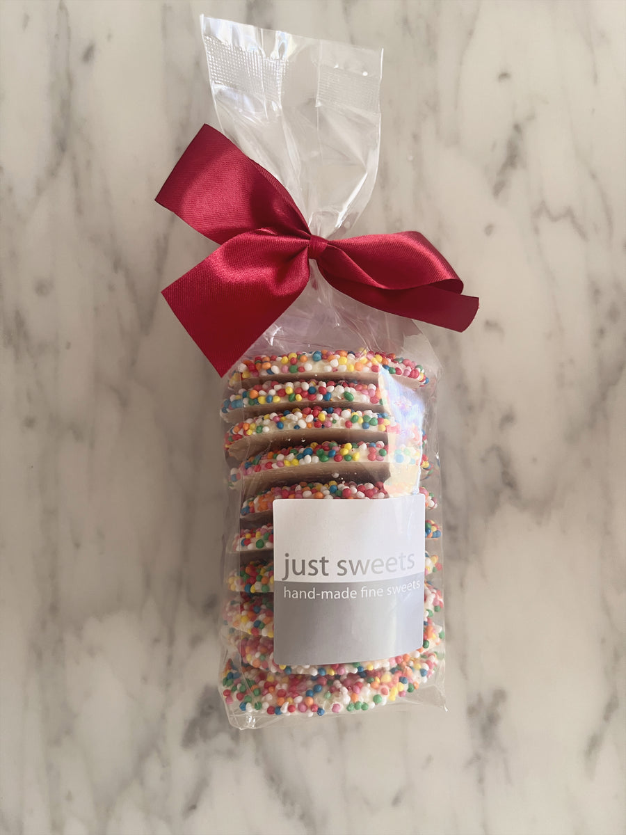 Just Sweets White Chocolate Freckles - 200g