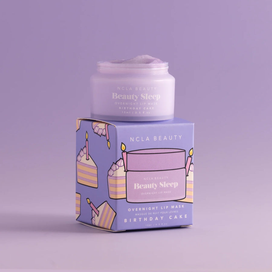 NCLA Beauty Sleep Overnight Lip Mask - Birthday Cake