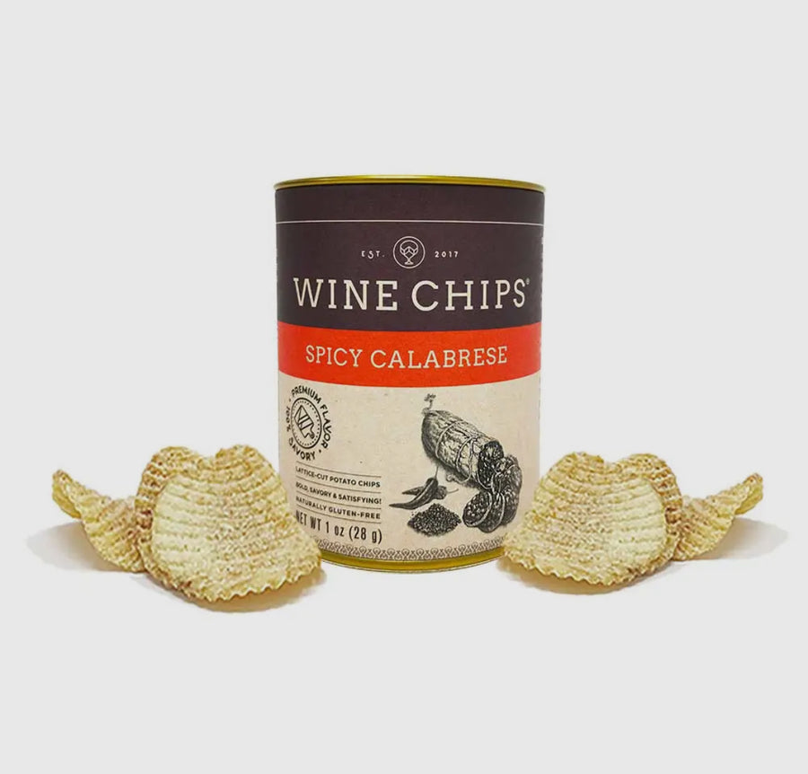 Wine chips Spicy Calabrese flavour