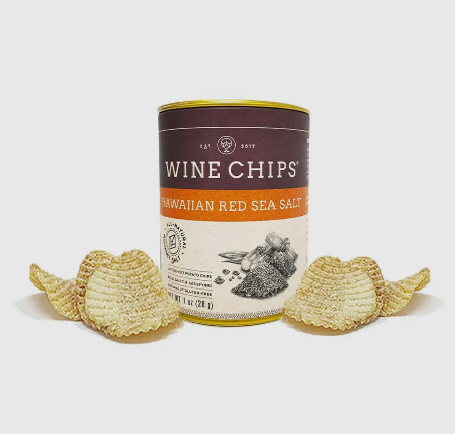 Wine Chips Hawaiian Red Sea Salt flavour