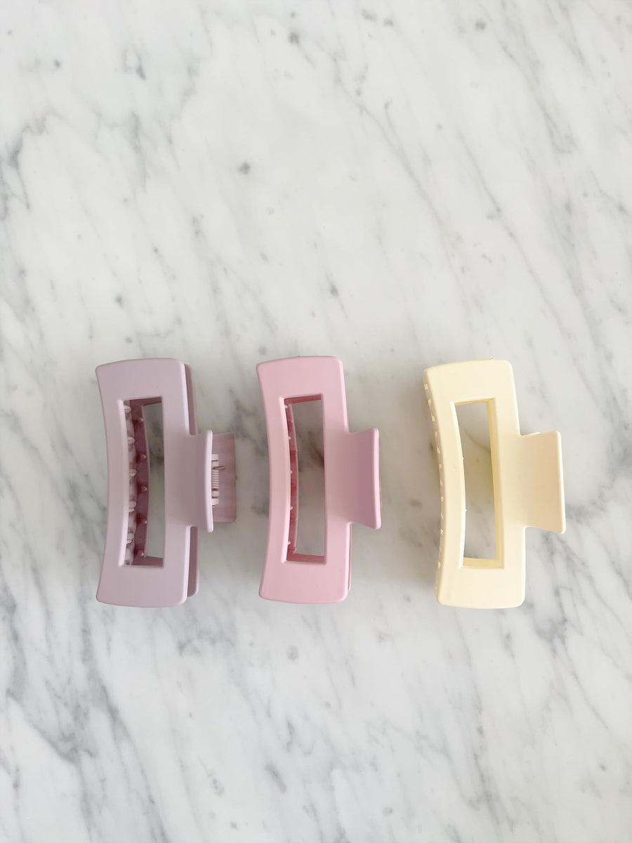 Pastel Matte Hair Clip