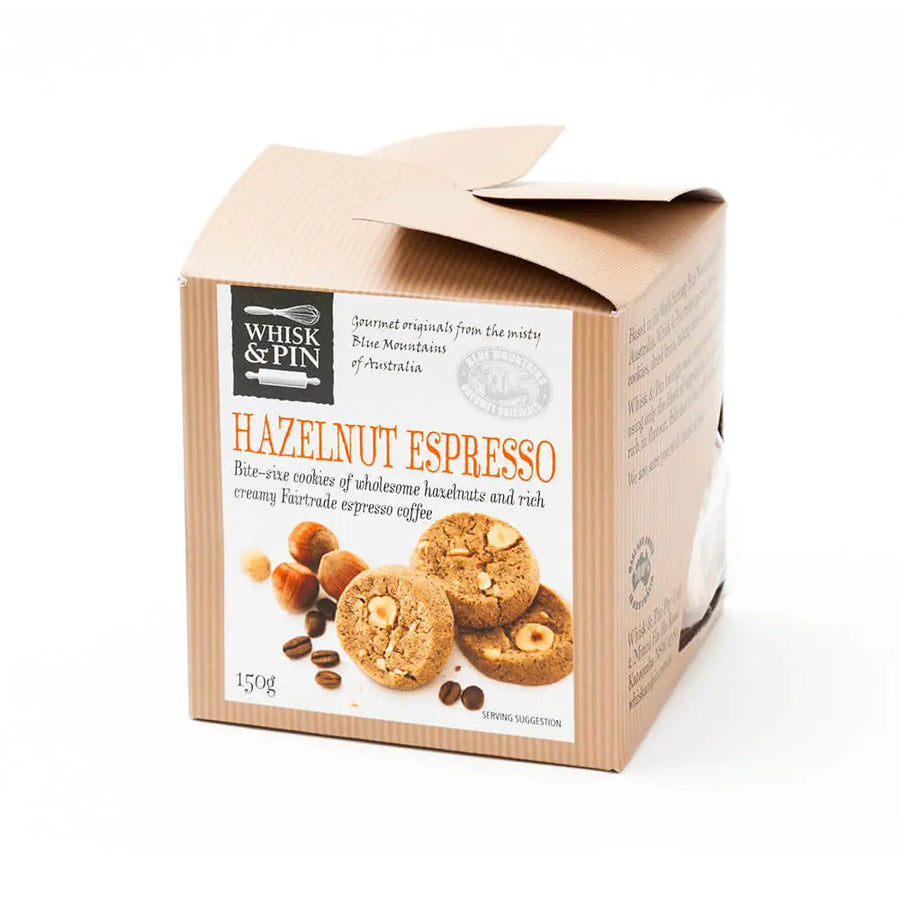 Whisk & Pin Hazelnut Espresso Bite-Size Cookies