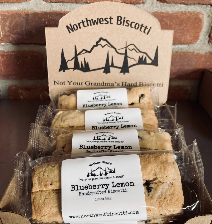 NORTHWEST BISCOTTI - Blueberry Lemon Biscotti